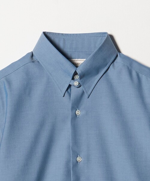 UNITED ARROWS(ユナイテッドアローズ)の「イージーケア AG シャンブレー タブカラー ドレスシャツ -抗菌防臭-(ビジネスシャツ・メンズ・コバルトブルー・40cm/39cm/37cm/42cm/41cm/36cm/38cm)」の6枚目の写真