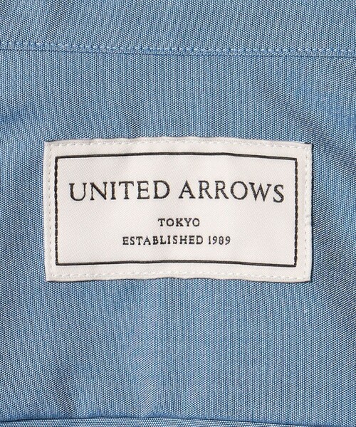 UNITED ARROWS(ユナイテッドアローズ)の「イージーケア AG シャンブレー タブカラー ドレスシャツ -抗菌防臭-(ビジネスシャツ・メンズ・コバルトブルー・40cm/39cm/37cm/42cm/41cm/36cm/38cm)」の13枚目の写真
