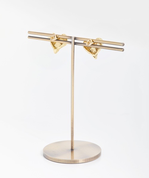 NOELA（ノエラ）の「ハートモチーフピアス（ピアス（両耳用）・レディース・ゴールド/シルバー・フリー）」の7枚目の写真