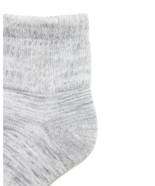 SOPHNET.(ソフネット)の「BINCHOTAN SHORT SOCKS(ソックス/靴下・メンズ・ホワイト/ブラック/グレー・MEDIUM/LARGE)」の10枚目の写真