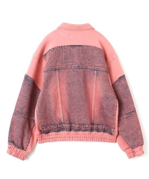 ★アトモス ピンク atmos pink チェックオーバージャケット atmos pink ミニマル クロップド ジャケット PINK （アトモス