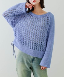 SENSE OF PLACE by URBAN RESEARCH | チュールヤーンメッシュセーター(ニット/セーター)