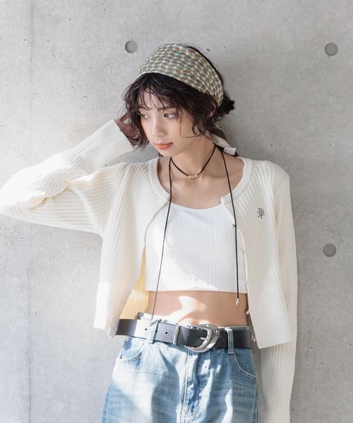 PAGEBOY（ページボーイ）の「【選べる着丈】カップツキFITキャミ（キャミソール・レディース・ブラック/オフホワイト/オレンジ/ブルー系その他/ピンク系その他/ローズ/オレンジ系その他3/ダークブルー/グリーン系その他5/レッド系その他4/ダークブラウン/マスタード/ホワイト系その他/モーブ系/グレー・SMALL/FREE）」の18枚目の写真