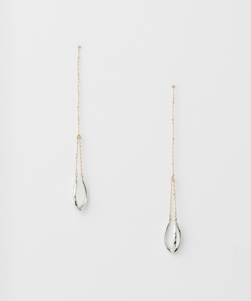 agete silver k10ピアス K10／シルバーピアス（ピアス（両耳用））｜agete（アガット）の