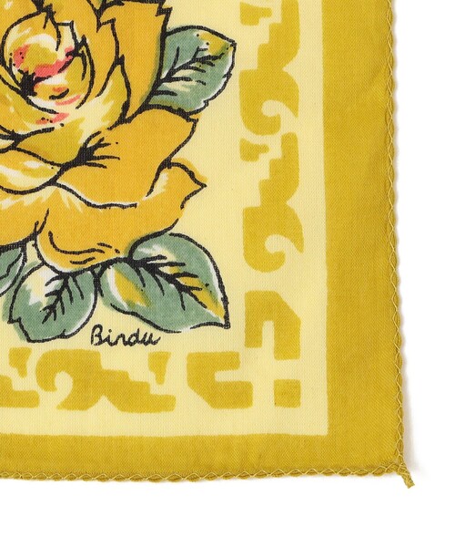 BINDU(ビンドゥー)の「BINDU: マップ バンダナ 25SS(バンダナ/スカーフ・レディース・イエロー/ブルー/ライトグリーン/ワイン・ONE SIZE)」の5枚目の写真