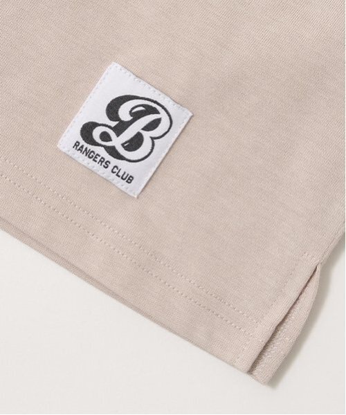 b・ROOM（ビールーム）の「【カイテキ天竺】バイカラーポケットTシャツ（Tシャツ/カットソー・キッズ・トップグレー/ライトベージュ/ダークグリーン/オフホワイト/パープル/ターコイズブルー・150cm/140cm/130cm/120cm/100cm/110cm）」の11枚目の写真