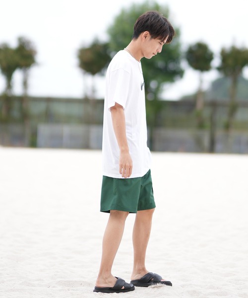 NIKE(ナイキ)の「NIKE/ナイキ コットンライクスニーカーボックスS/Sガード 半袖Tシャツ 水陸両用/ユーティリティー/水着 UVケアラッシュガード NESSF523(ラッシュガード・メンズ・ブラック/サックスブルー/ホワイト/ベージュ・S/M/L/XL/2XL)」の10枚目の写真