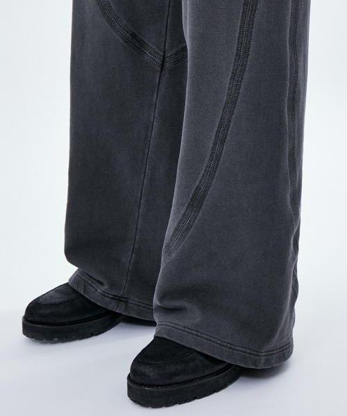 M TO R（ムウトアール）の「STITCH SWEAT WIDE PANTS（その他パンツ・レディース・スミクロ/ベージュ系その他・42/40/38）」の13枚目の写真