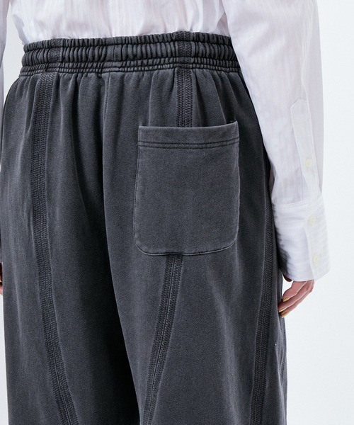 M TO R（ムウトアール）の「STITCH SWEAT WIDE PANTS（その他パンツ・レディース・スミクロ/ベージュ系その他・42/40/38）」の14枚目の写真