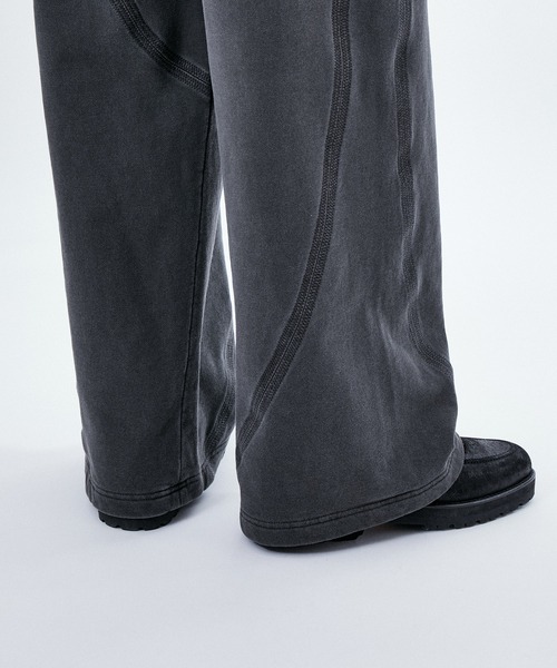 M TO R（ムウトアール）の「STITCH SWEAT WIDE PANTS（その他パンツ・レディース・スミクロ/ベージュ系その他・42/40/38）」の15枚目の写真