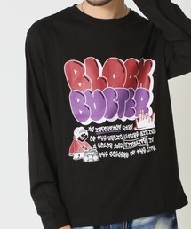 ストリート プリントTシャツ クルーネック長袖Tシャツ abtech