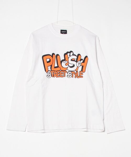 ARCADE(アーケード)の「ストリート プリントTシャツ クルーネック長袖Tシャツ abtech(Tシャツ/カットソー・メンズ・ホワイト系1/ホワイト系2/ホワイト系3/ブラック系1/ブラック系2/ブラック系3/ブルー系1/ブルー系2/ピンク系3・LL/M/L)」の22枚目の写真