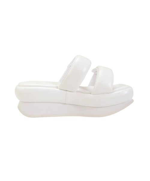 ELENDEEK（エレンディーク）の「ダブルバンドサンダル（サンダル・レディース・シルバー/オフホワイト/ブラック・38/37）」の13枚目の写真
