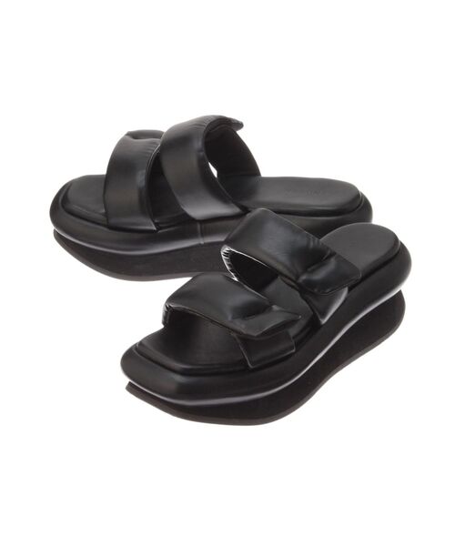 ELENDEEK（エレンディーク）の「ダブルバンドサンダル（サンダル・レディース・シルバー/オフホワイト/ブラック・38/37）」の17枚目の写真