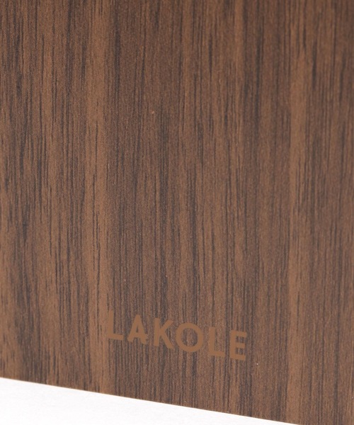 LAKOLE（ラコレ）の「デジタルクロックWOOD[スクエア] / 289906（置時計・レディース・ナチュラル/ブラウン・FREE）」の9枚目の写真