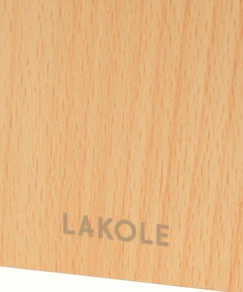 LAKOLE（ラコレ）の「デジタルクロックWOOD[スクエア] / 289906（置時計・レディース・ナチュラル/ブラウン・FREE）」の12枚目の写真
