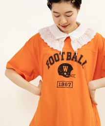 ☆アメリカンドライ天竺 フットボールＴシャツ