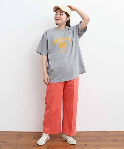 セール】☆アメリカンドライ天竺 フットボールTシャツ（Tシャツ