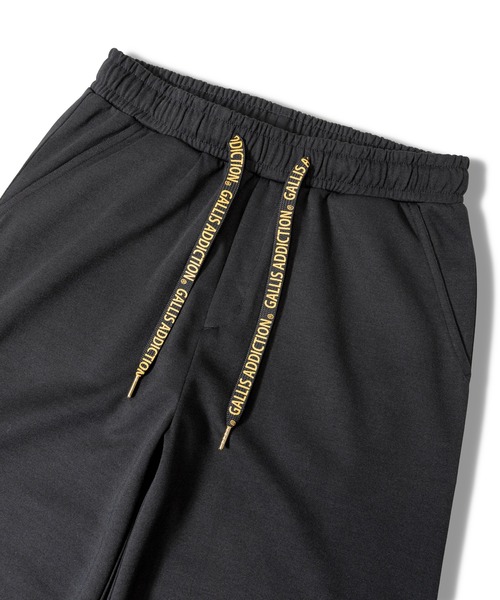 GALLIS ADDICTION(ガリスアディクション)の「GA BACK-LOGO PANTS(スウェットパンツ・メンズ・ブラック/グレー・L/M)」の5枚目の写真