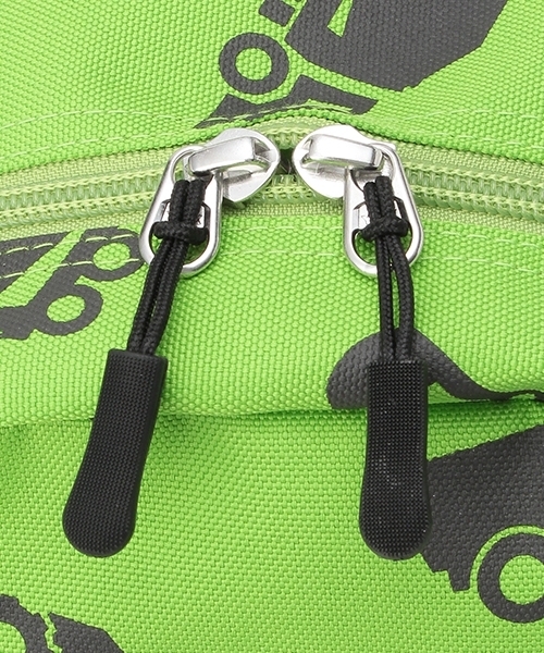 kladskap（クレードスコープ）の「働く車総柄リュック（バックパック/リュック・キッズ・黄緑系/サックスブルー・M/S/SS）」の4枚目の写真