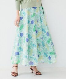 UNTITLED | 【セットアップ可能】オールドフラワー プリントスカート(スカート)