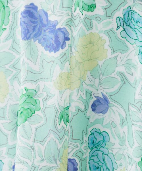 UNTITLED（アンタイトル）の「【セットアップ可能】オールドフラワー プリントスカート（スカート・レディース・グリーン系1/ベージュ系その他3・00/01/02/03/42/44/50/48/46/04）」の9枚目の写真