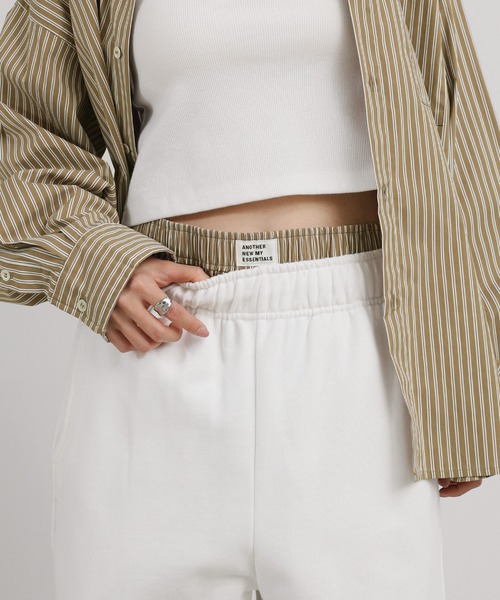 セール】【新色追加】ストライプイージーショートパンツ（その他パンツ