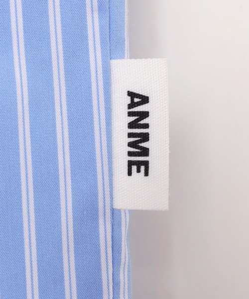 ANME(アンメ)の「【新色追加】ストライプイージーショートパンツ(その他パンツ・レディース・オフホワイト/サックスブルー/キナリ/ベージュ・M/L/XL)」の17枚目の写真