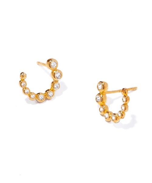 les bonbon（ルボンボン）の「【les bon bon】botanica stilla pierce/ボタニカ ステラ ピアス BOB630　※（ピアス（両耳用）・レディース・ゴールド・FREE）」の3枚目の写真