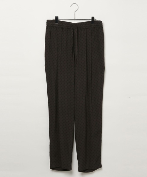 AMERICAN RAG CIE（アメリカンラグシー）の「【AMERICAN RAG CIE】小紋プリントイージーパンツ（MEN)（その他パンツ・メンズ・ブラウン/ブラック・LARGE/MEDIUM）」の5枚目の写真