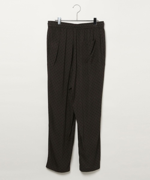 AMERICAN RAG CIE（アメリカンラグシー）の「【AMERICAN RAG CIE】小紋プリントイージーパンツ（MEN)（その他パンツ・メンズ・ブラウン/ブラック・LARGE/MEDIUM）」の10枚目の写真