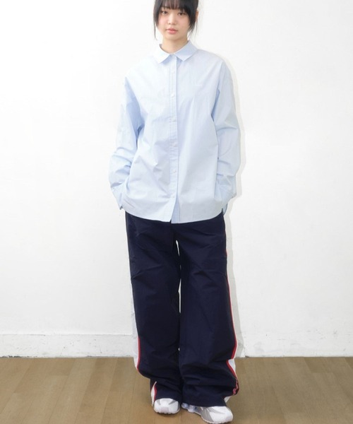 AMESWORLDWIDE(アメスワールドワイド)の「【UNISEX】AMES WORLDWIDE/OVER FIT シャツ(シャツ/ブラウス・レディース・ホワイト/イエロー/ブルー・FREE)」の12枚目の写真