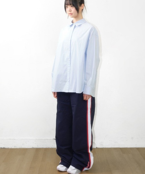 AMESWORLDWIDE(アメスワールドワイド)の「【UNISEX】AMES WORLDWIDE/OVER FIT シャツ(シャツ/ブラウス・レディース・ホワイト/イエロー/ブルー・FREE)」の15枚目の写真