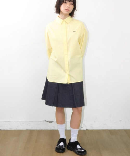AMESWORLDWIDE(アメスワールドワイド)の「【UNISEX】AMES WORLDWIDE/OVER FIT シャツ(シャツ/ブラウス・レディース・ホワイト/イエロー/ブルー・FREE)」の9枚目の写真