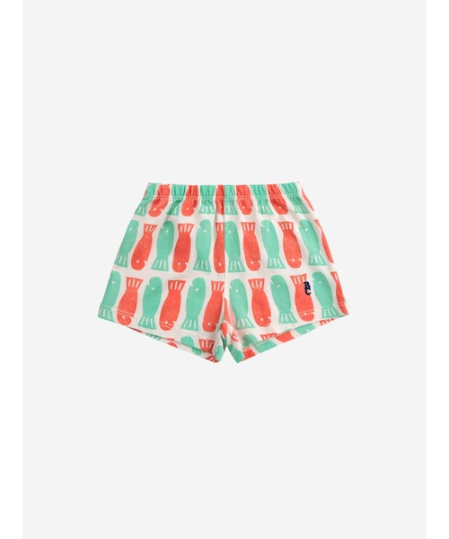 BOBO CHOSES(ボボショーズ)の「Lucky Fish all over shorts(その他ベビーウェア・キッズ・キナリ・70/80/90)」の1枚目の写真