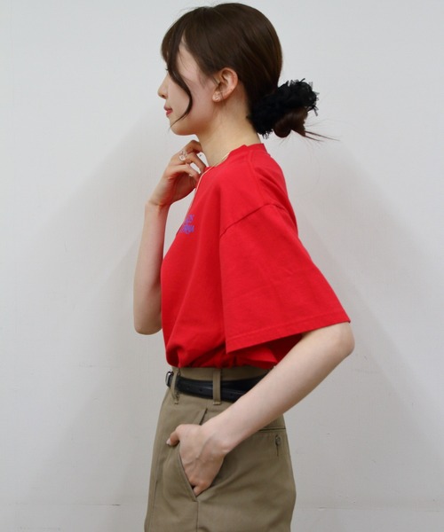タグ付き新品シンゾーン MENINOS da PRAIA TEE 完売色RED THE SHINZONE/シンゾーン メニノス ダ プライアTEE MENINOS da