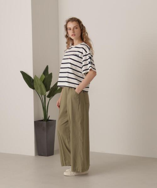 AVIREX(アヴィレックス)の「NAVAL POCKET SHORT T-SHIRT/ネイバルポケット ショートティーシャツ(Tシャツ/カットソー・レディース・ホワイト系2/オレンジ/ネイビー/ネイビー系1・F)」の14枚目の写真