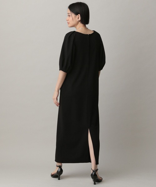 A part by（アパートバイ）の「ソデパフカットドレス（ワンピース・レディース・ベージュ系その他/ブラック・FREE）」の4枚目の写真