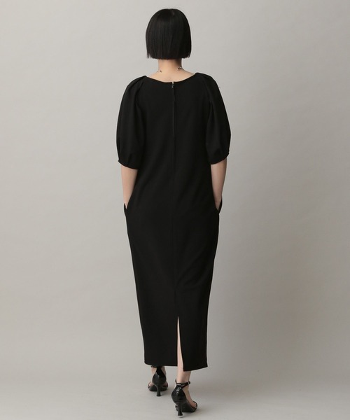 A part by（アパートバイ）の「ソデパフカットドレス（ワンピース・レディース・ベージュ系その他/ブラック・FREE）」の5枚目の写真