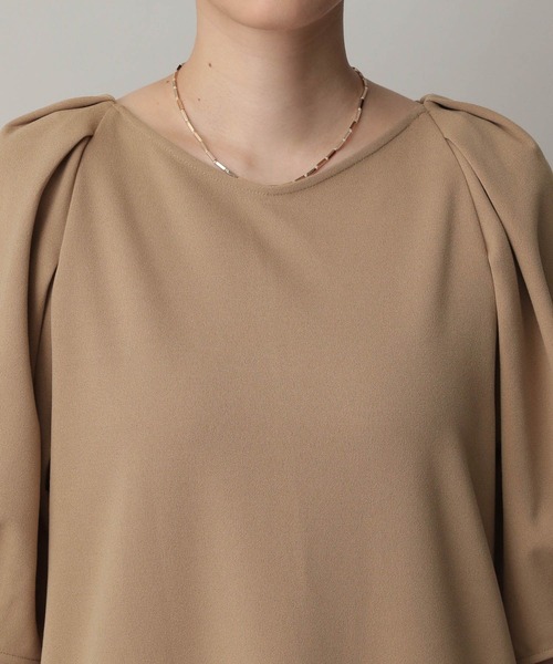 A part by（アパートバイ）の「ソデパフカットドレス（ワンピース・レディース・ベージュ系その他/ブラック・FREE）」の15枚目の写真