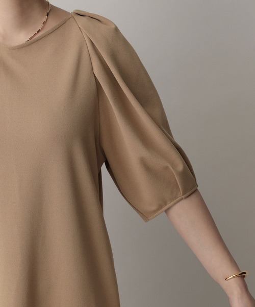 A part by（アパートバイ）の「ソデパフカットドレス（ワンピース・レディース・ベージュ系その他/ブラック・FREE）」の16枚目の写真