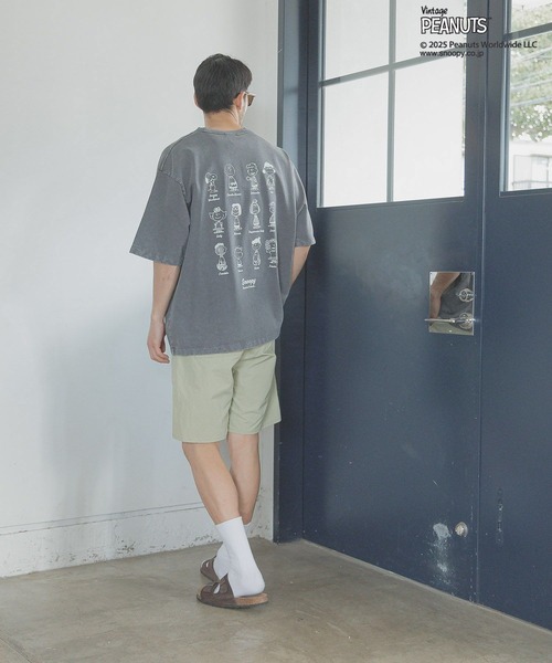 PEANUTS（ピーナッツ）の「【PEANUTS×BAYFLOW】ピーナッツアソートTEE（Tシャツ/カットソー・メンズ・ネイビー/ホワイト/レッド/グリーン/チャコールグレー・MEDIUM/LARGE）」の16枚目の写真