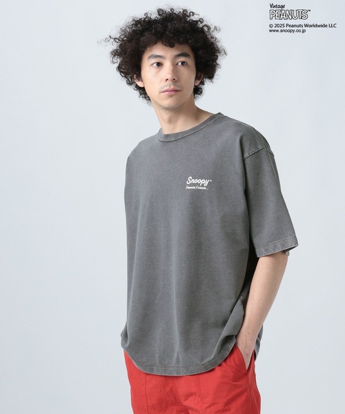PEANUTS（ピーナッツ）の「【PEANUTS×BAYFLOW】ピーナッツアソートTEE（Tシャツ/カットソー・メンズ・ネイビー/ホワイト/レッド/グリーン/チャコールグレー・MEDIUM/LARGE）」の21枚目の写真