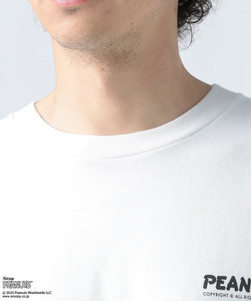 PEANUTS（ピーナッツ）の「【PEANUTS×BAYFLOW】ピーナッツアソートTEE（Tシャツ/カットソー・メンズ・ネイビー/ホワイト/レッド/グリーン/チャコールグレー・MEDIUM/LARGE）」の9枚目の写真