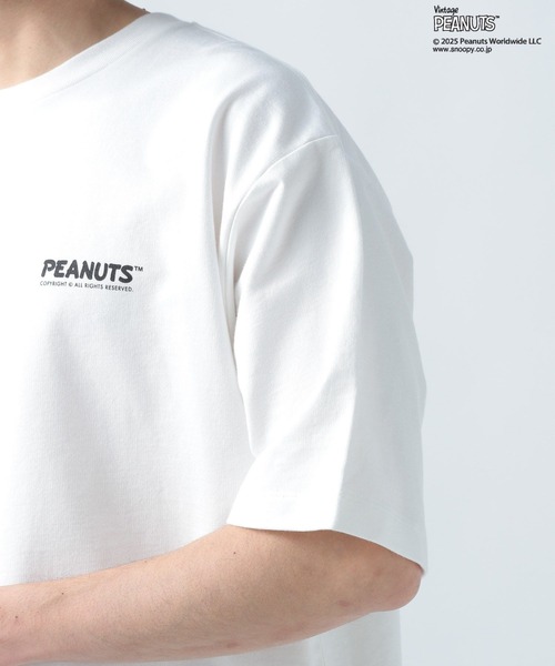 PEANUTS（ピーナッツ）の「【PEANUTS×BAYFLOW】ピーナッツアソートTEE（Tシャツ/カットソー・メンズ・ネイビー/ホワイト/レッド/グリーン/チャコールグレー・MEDIUM/LARGE）」の10枚目の写真