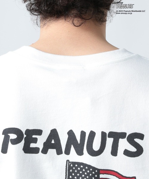 PEANUTS（ピーナッツ）の「【PEANUTS×BAYFLOW】ピーナッツアソートTEE（Tシャツ/カットソー・メンズ・ネイビー/ホワイト/レッド/グリーン/チャコールグレー・MEDIUM/LARGE）」の12枚目の写真