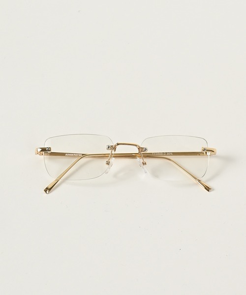 ADAM PATEK（アダムパテック）の「【ADAMPATEK/アダムパテック】lrimless glasses(リムレスグラス）（メガネ・メンズ・シルバー/ゴールド・FREE）」の6枚目の写真