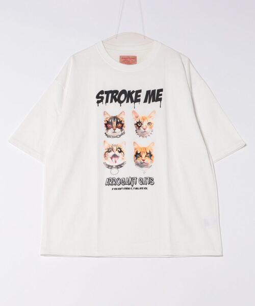 CORISCO(コリスコ)の「アニマルROCK柄Tシャツ(M1)(Tシャツ/カットソー・メンズ・ブラック系1/ホワイト系1/ホワイト系2/ブラック系2・MEDIUM/LARGE/X-LARGE)」の8枚目の写真