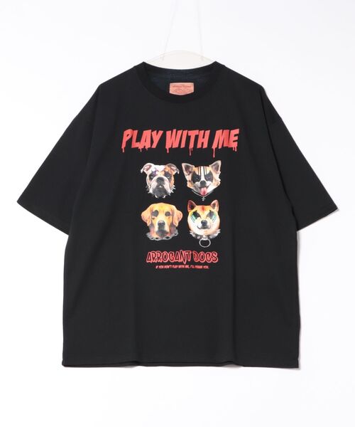 CORISCO(コリスコ)の「アニマルROCK柄Tシャツ(M1)(Tシャツ/カットソー・メンズ・ブラック系1/ホワイト系1/ホワイト系2/ブラック系2・MEDIUM/LARGE/X-LARGE)」の17枚目の写真
