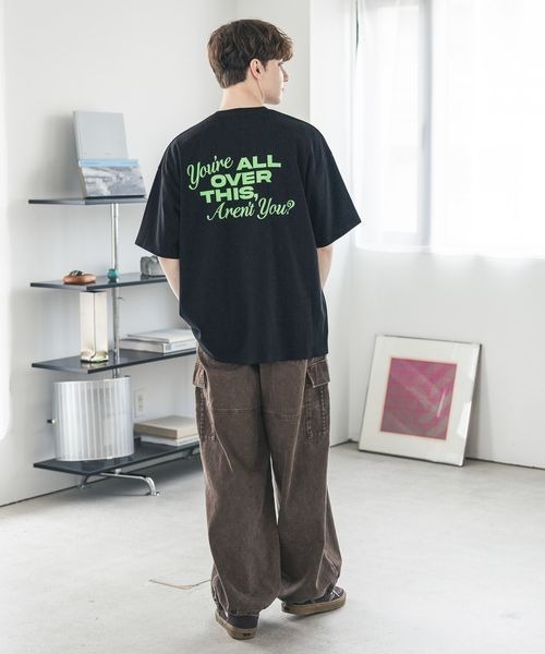 PBLIM（ページボーイリム）の「《UNISEX》ピグメントカーゴパンツ（カーゴパンツ・レディース・オフホワイト/ブラック/ブラウン・MEDIUM/LARGE）」の18枚目の写真